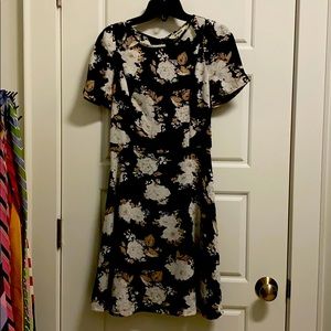 Black Floral Dress